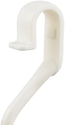 S Kanca HSCGIN 10 ADET Beyaz Plastik Çok Amaçlı S Kanca Ağır S Şekilli Askılar Asılı Gömlek, Havlu, Şapka, tava Tencere