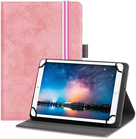 UrbanX 7-8 inç Tablet için Evrensel Kılıf, Fire HD 8 (2020) Dokunmatik Ekranlı Tablet için Stand Folio Tablet Kılıf