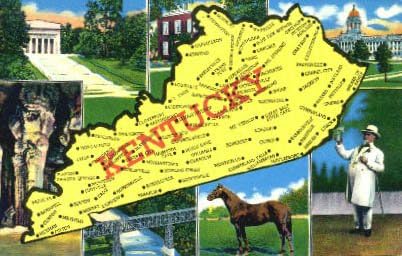 Frankfort, Kentucky Kartpostalı