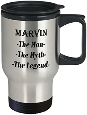 Marvin - adam efsane Efsane harika kahve kupa hediye-14oz seyahat kupa