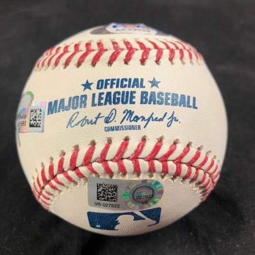 George Springer imzalı beyzbol PSA / DNA Fanatikleri Houston Astros imzalı-İmzalı Beyzbol Topları