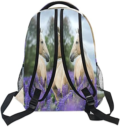 YPPAHHHH At lavanta çiçeği okul çantası Sırt Çantası Koleji Bookbag, Hayvan Çiçek Laptop Sırt Çantaları Bilgisayar