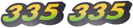 Yeni Kumar Bros ABD Alt Başlık Seti 2 Çıkartmaları değiştirir M134882 Uyar John Deere 335