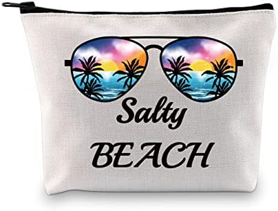 XYANFA Plaj Kozmetik Çantası Yaz Plaj Hediyeler Plaj Sevgilisi Hediyeler Yaz Meslek Hediye Plaj Fermuar Kılıfı (Satly