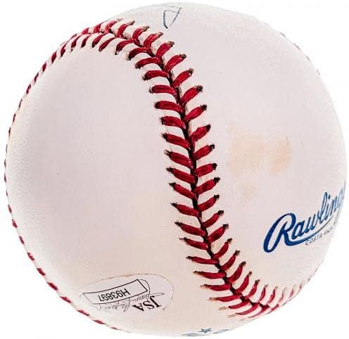 Bob Daley İmzalı Resmi AL Beyzbol New York Yankees JSA H93897-İmzalı Beyzbol Topları