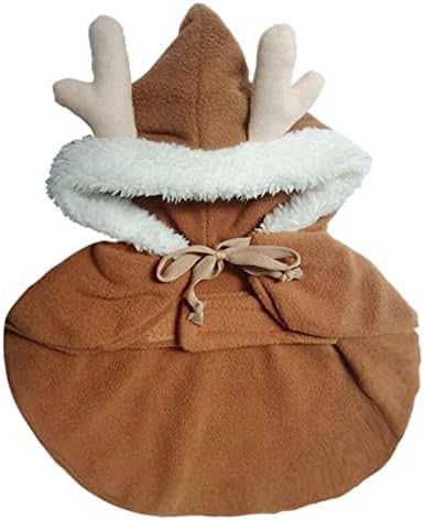 Zboro Kış Kedi Giysileri Noel Ren Geyiği Pet Kostüm Küçük Kediler Yavru Giyim Kedi Ceket Ceket Evcil Köpek Giysileri-A-L