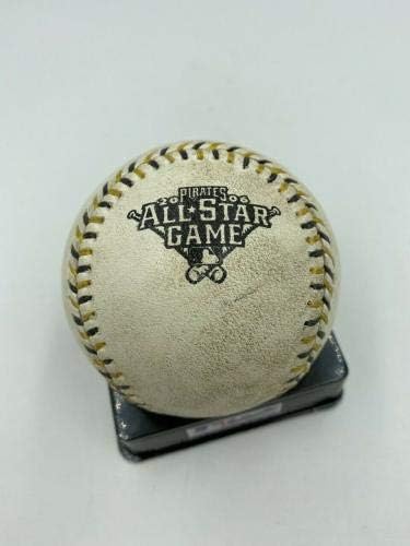 Derek Jeter 2006 All Star Oyunu Gerçek Vuruş Oyunu Kullanılmış Beyzbol MLB Kimliği Doğrulandı - MLB Oyunu Kullanılmış