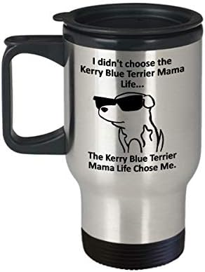 Kerry Blue Terrier Mama Seyahat Kupası
