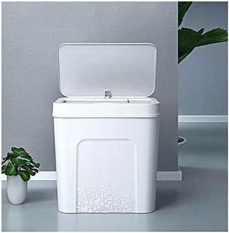 FEER Akıllı Sensör Otomatik Elektronik çöp tenekesi Dwaterproof Banyo Tuvalet Su Dar Dikiş çöp tenekesi Banyo (Renk