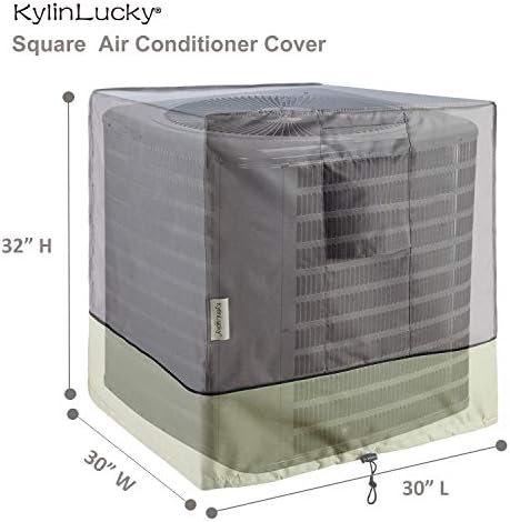 Dış Üniteler için KylinLucky Klima Kapağı-AC Kapaklar 30 x 30 x 32 inç'e kadar sığar