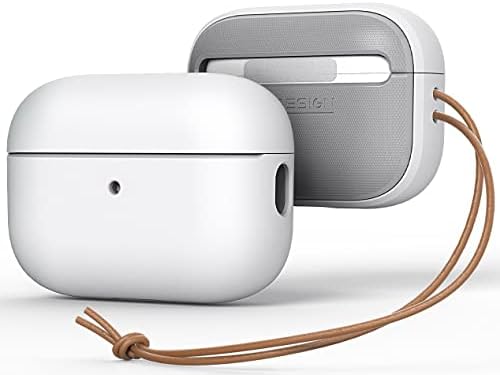 VRS Tasarım Modern Apple Airpods için Pro 2. Nesil Kılıf (2022) (Beyaz) [ABD Patenti Kayıtlı]