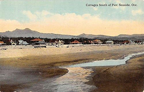 İskele Antik Kartpostal K55592'nin Güneyinde Sahil Oregon Kır Evleri