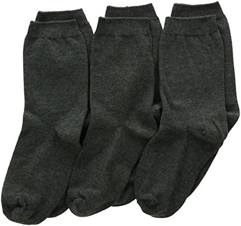 Jefferies Çorap Büyük Erkek okul üniforması Pamuk Mürettebat Çorap Üç Paket