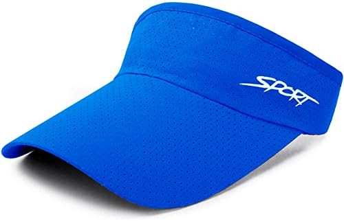 Bltong Güneş Spor Visor Şapkalar Kadın Erkek, UV Koruma Nefes Ayarlanabilir beyzbol şapkası Plaj Golf Koşu Tenis