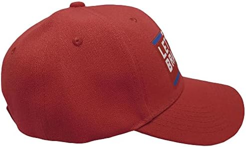 Gidelim Brandon ABD Bayrağı Kırmızı Polyester Pamuk Karışımı Ayarlanabilir Beyzbol Topu kap Şapka
