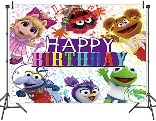 Kukla Bebekler Mutlu Doğum Günü Tema Fotoğraf Arka Plan Karikatür Kitap Okul Öncesi Çocuklar için Mutlu Doğum Günü