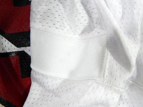 2002 San Francisco 49ers 79 Oyunu Verilen Beyaz Antrenman Forması 3X DP29081 - İmzasız NFL Oyunu Kullanılmış Formalar