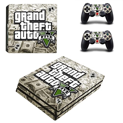 Için PS5 DİSK Oyun Grand GTA Hırsızlık Ve Otomatik PS4 veya PS5 Cilt Sticker PlayStation 4 veya 5 Konsolu Ve Kontrolörleri