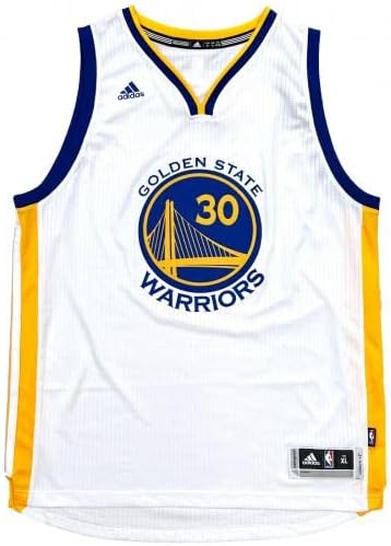 Stephen Curry Golden State Warriors İmzalı Beyaz Swingman Adidas Forması JSA LOA İmzalı NBA Formaları