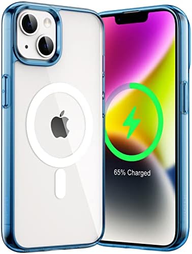 JETech Manyetik iphone için kılıf 14 Artı 6.7 İnç ile Uyumlu MagSafe Kablosuz Şarj, Darbeye Dayanıklı Telefon Tampon