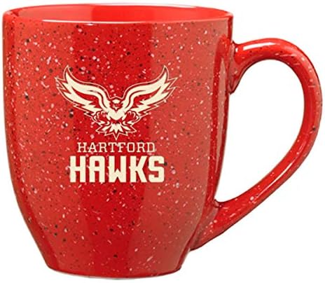 UXG, Inc. Hartford Üniversitesi-16 Ons Seramik Kahve Kupası-Kırmızı