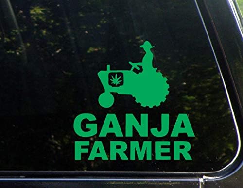 Elmas Grafik Gence Çiftçi (5-3/4 x 5-3 / 4) Yeşil Kalıp Kesim Çıkartması Windows Arabalar, Kamyonlar, Dizüstü Bilgisayarlar
