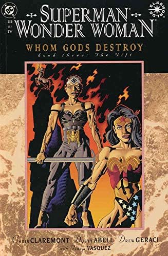 Süpermen / Harika Kadın: Tanrıların Kimi Yok Ettiği 3 VF / NM; DC çizgi roman