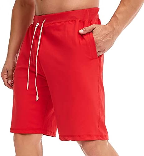 RTRDE erkek egzersiz şortu Gevşek Artı Boyutu Şort Yaz Rahat Beş Pantolon plaj pantolonları Şort Atletik