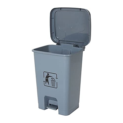 DYPASA çöp tenekesi Step-On çöp tenekesi Ev ve Mutfak için, çöp konteyneri Kutusu,çöp tenekesi Açık Kapalı Çöp Muhafazası,4.5