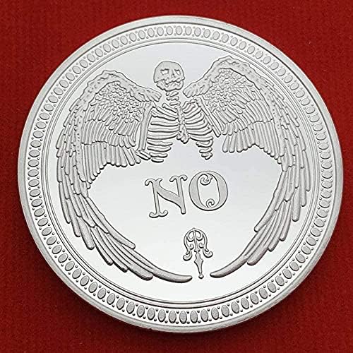 Mücadelesi Coin 1937 Wanderer Melek Kafatası Taç Antik Bakır Gümüş Eski Hatıra parası Tahsil Sikke 20mm Zanaat Sikke