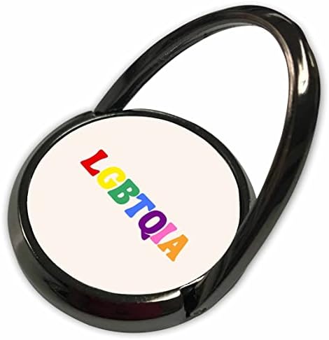 3dRose 3dRose - Sutandre - Gurur Sözleri-LGBTQIA Kelimesinin Görüntüsü - Telefon Çalar (phr-363808-1)