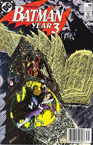 Batman 439 (Gazete Bayii ) VF; DC çizgi roman / Yıl 34