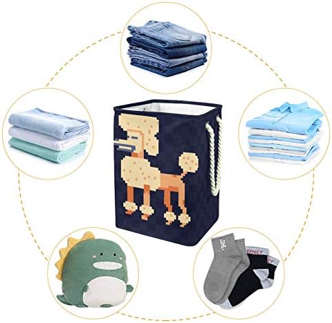 Inhomer Kaniş Köpek 300D Oxford PVC Su Geçirmez Giysiler Sepet Büyük çamaşır sepeti Battaniye Giyim Oyuncaklar Yatak