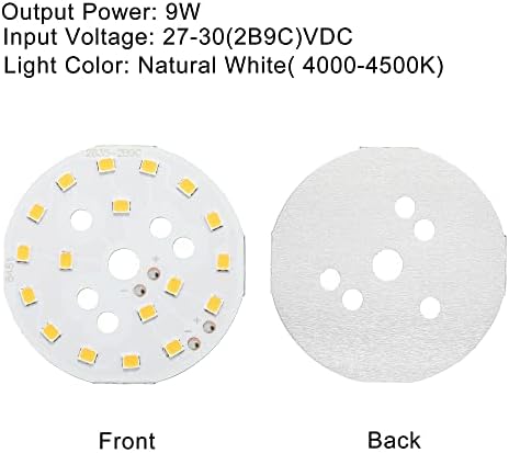 MECCANİXİTY COB led lamba çipi Boncuk 9W 120lm 4000-4500K 50mm 27-30VDC Enerji Tasarruflu Ampul Spot Projektör Değiştirme