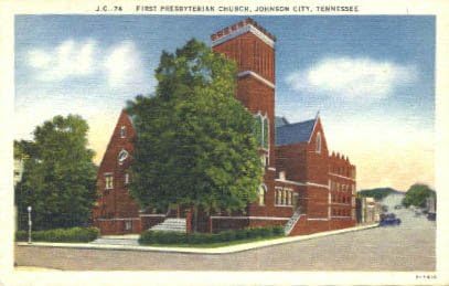 Johnson City, Tennessee Kartpostalı