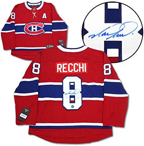 Mark Recchi Montreal Canadiens İmzalı Fanatik Forması-İmzalı NHL Formaları