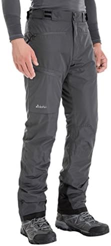 clothin erkek Yalıtımlı kayak pantolonu Polar Astarlı Su Geçirmez Kar Pantolonu