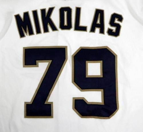 San Diego Padres Miles Mikolas 79 Oyunu Beyaz Forma Çıkardı - Oyun Kullanılmış MLB Formaları