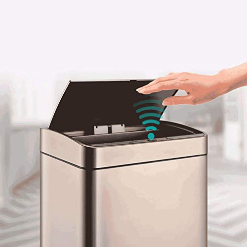 WPYYI 8L / 12L Akıllı çöp tenekesi Akıllı Sensör Şarj Çöp kovası Otomatik Sensör Elektrikli çöp kutusu Ev çöp kutusu