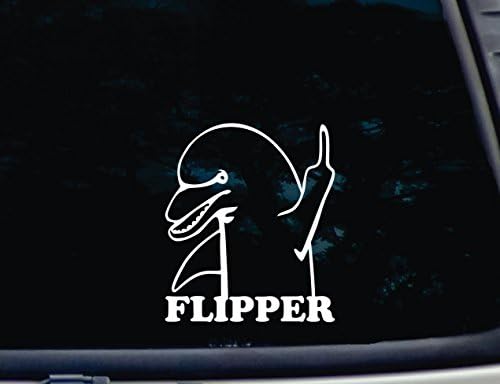 Flipper - 5 3/4 x 6 3/4 Windows, Arabalar, Kamyonlar, Alet Kutuları, dizüstü bilgisayarlar, MacBook için kalıp Kesim