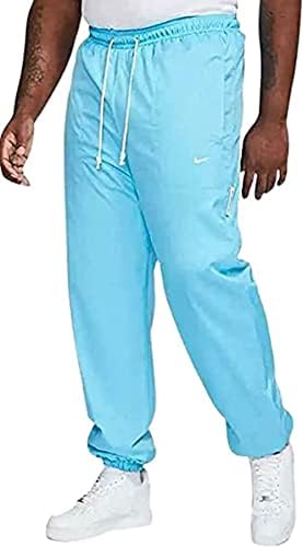 Nike Erkek Therma-FİT Standard Issue Basketbol Kışlık Pantolon, Açık Mavi