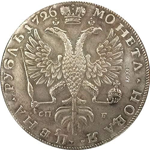 1726 Catherine I Rusya Paraları Kopya COPYCollection Hediyeler