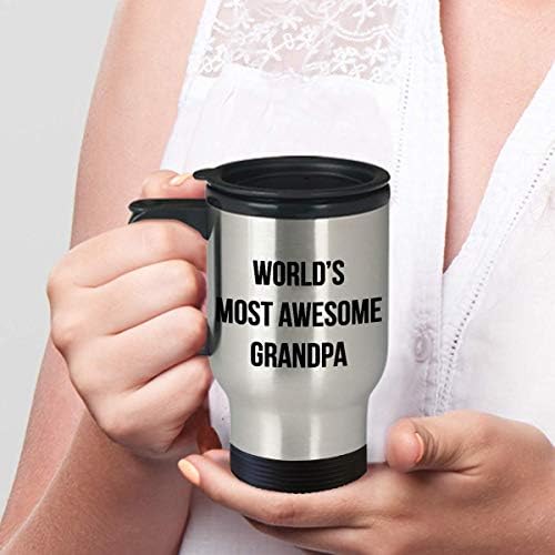 Dünyanın En Harika Büyükbaba Seyahat Kupası-Noel Sevgililer Günü Hediyeleri-Büyükbaba Büyükbaba Büyükbaba için En