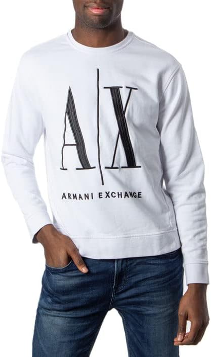 A / X ARMANİ EXCHANGE Erkek İkon Projesi İşlemeli Kazak Sweatshirt