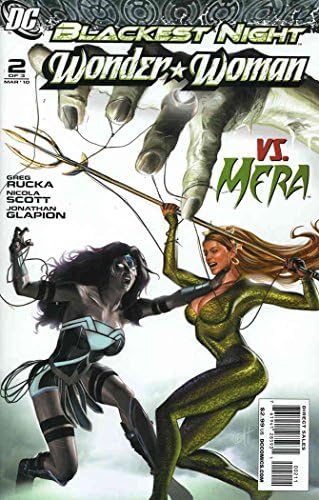 En Kara Gece: Harika Kadın 2 VF / NM; DC çizgi roman / Greg Rucka
