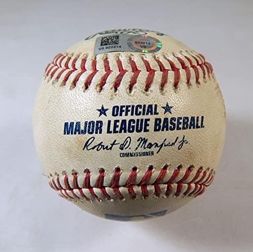2022 Arizona Diamondbacks Col Rockies Oyunu Kullanılmış Beyzbol Gallen Bouchard Topu 6-Oyun Kullanılmış Beyzbol Topları