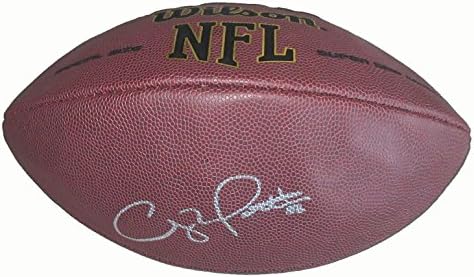 Clay Matthews İmzalı Wilson NFL Futbolu W / KANITI, Clay'in Bizim için İmzaladığı Resim, Green Bay Packers, USC Truva