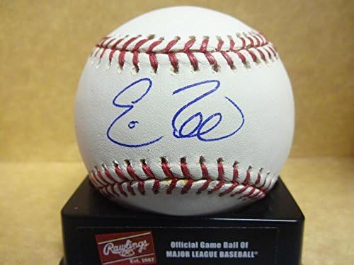Eric Reed Florida Marlins, M. L. Beyzbol ile coa İmzalı Beyzbol Topları İmzaladı