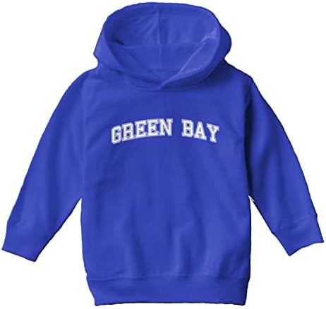 Haase Sınırsız Green Bay-Spor Eyalet Şehir Okulu Yürümeye Başlayan Çocuk / Gençlik Polar Kapüşonlu Sweatshirt
