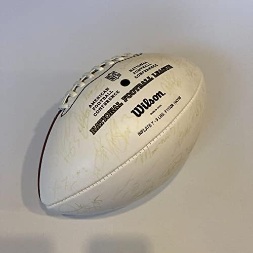 2003-2005 Baltimore Ravens Takımı Wilson NFL Futbol JSA COA 7'yi İmzaladı - İmzalı Futbol Topları